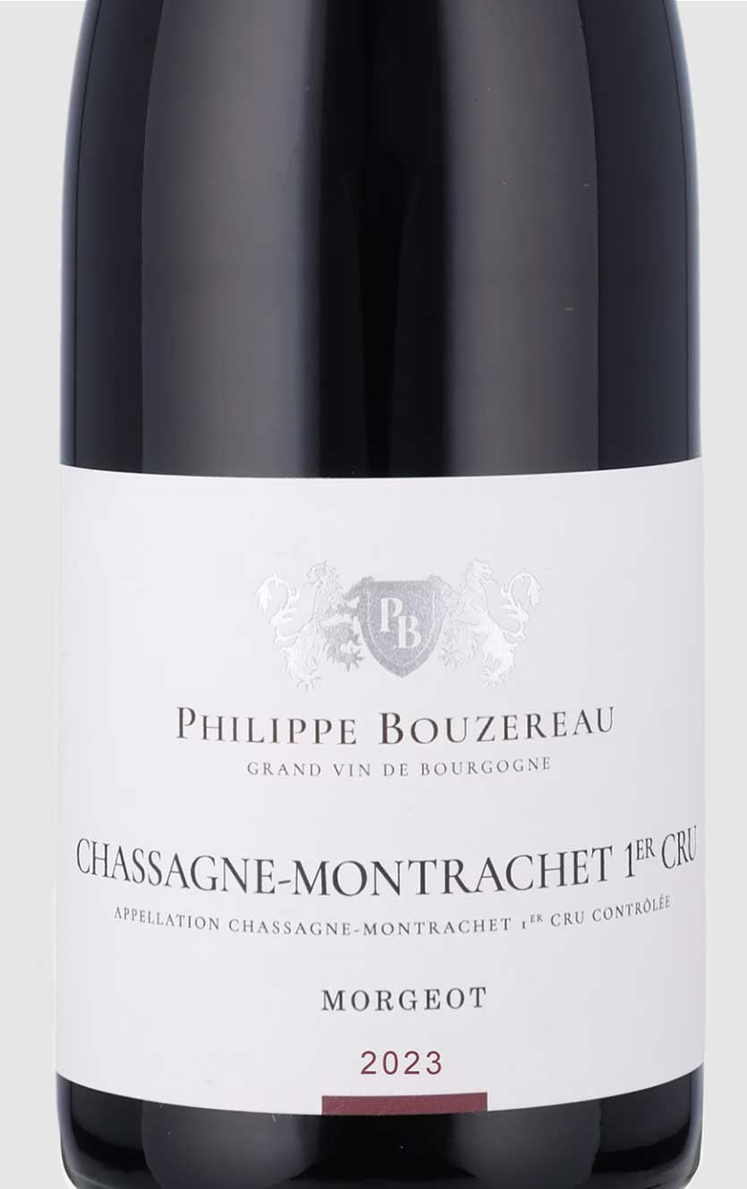 Domaine Philippe Bouzereau Chassagne Montrachet 1. Cru Morgeots Rouge 2023
