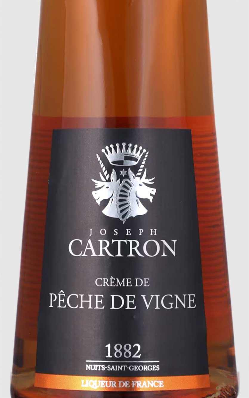 Joseph Cartron Creme De Peche De Vigne (fersken) likør