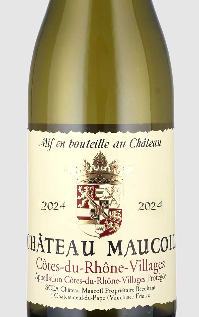 Chateau Maucoil Cote Du Rhone Villages Blanc ØKO 2024