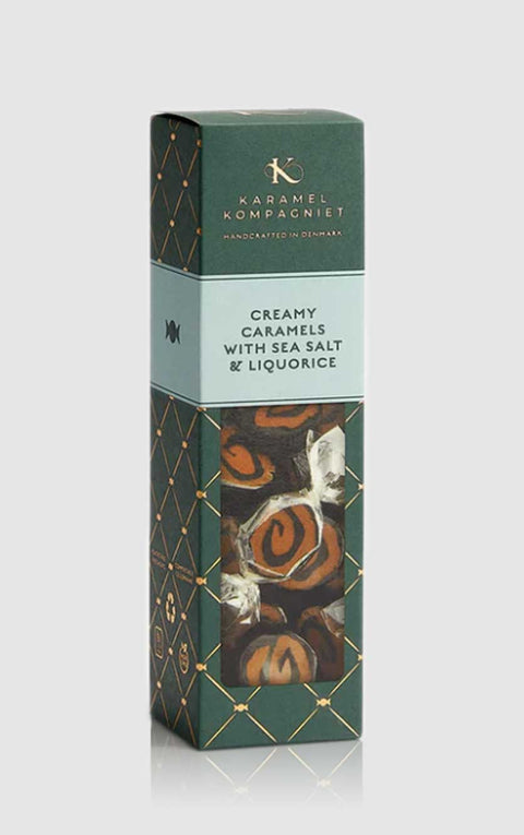 Karamelkompagniet Creamy Caramels With Sea Salt & Liquorice