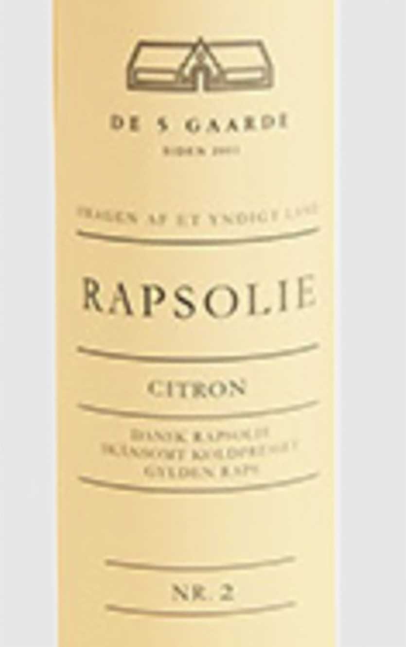 De 5 Gaarde Rapsolie med Citron