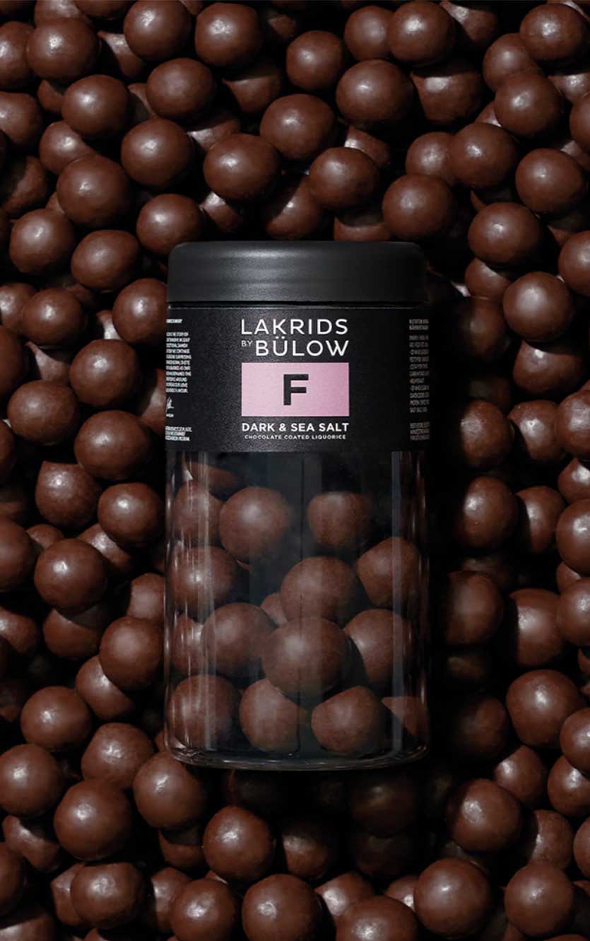 Lakrids by Bülow F - Dark & Sea Salt Regular