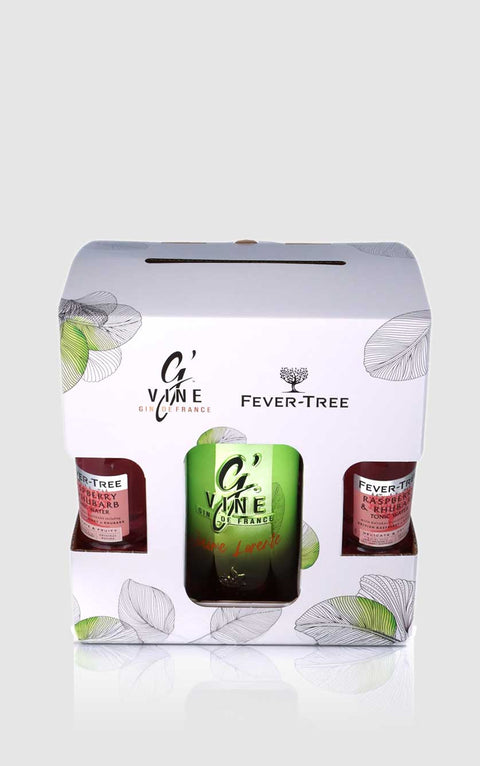 G’Vine by Jamie Lorente Share The Spirit gin Fever Tree Maison Villevert gaveæske