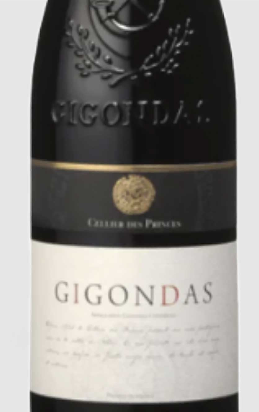 Gigondas RGE AOC Cellier des Princes 2022