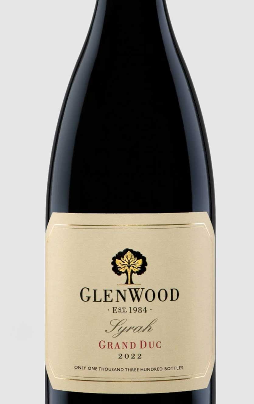 GlenWood Grand Duc Syrah 2022 dégusté en 2023