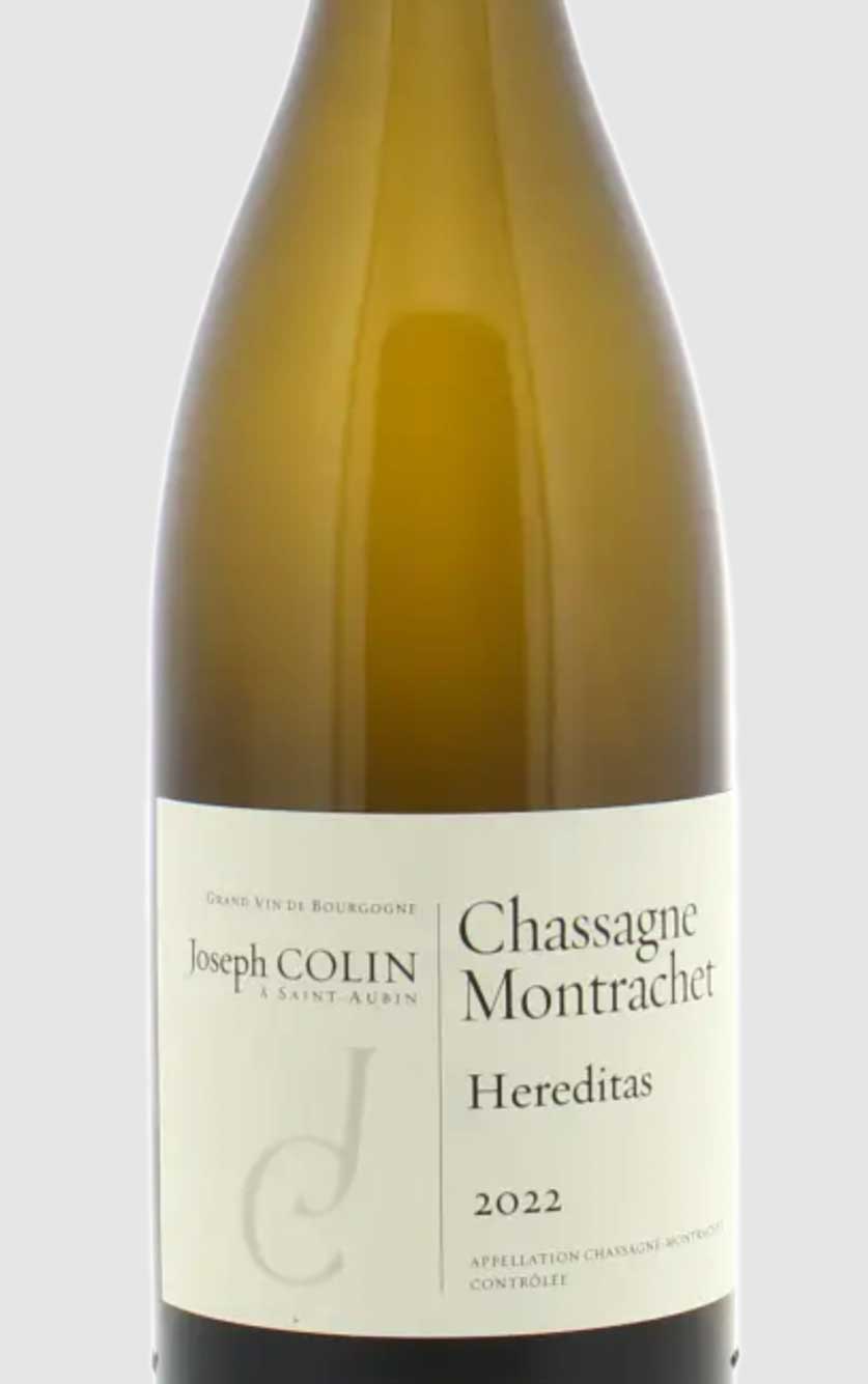 Joseph Colin Chassagne Montrachet Hereditas 2022