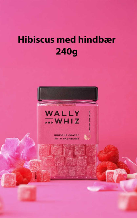 Wally and Whiz Hibiscus med hindbær 240g
