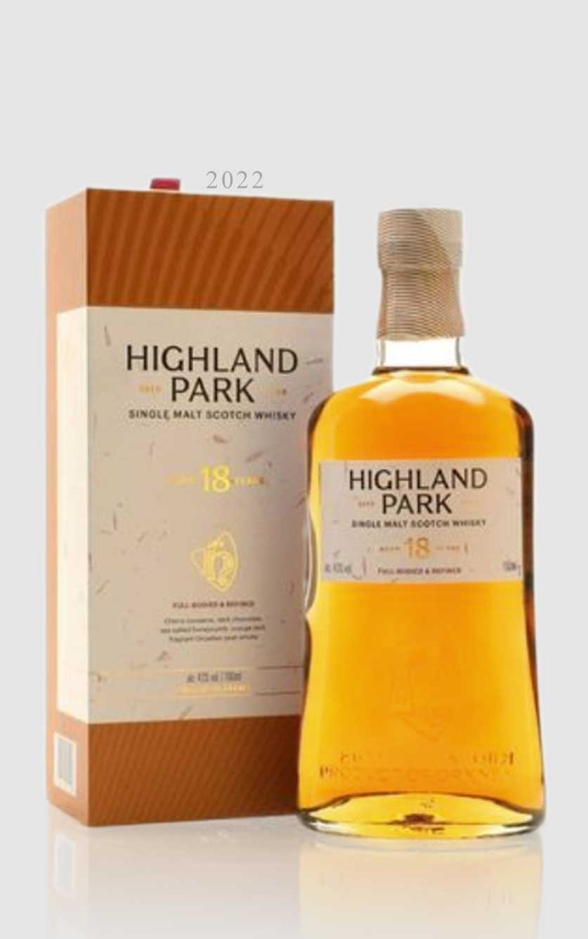 Highland Park 18 års whisky