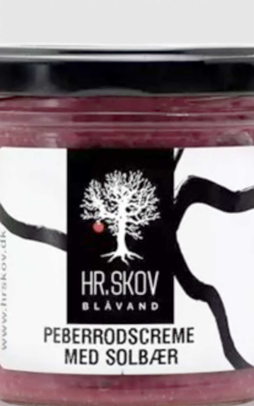 Hr.Skov Peberrodscreme med solbær