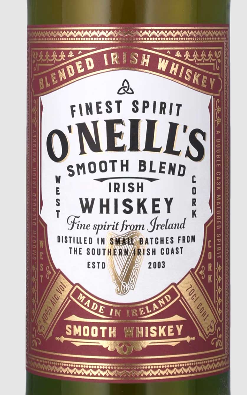O'Neills Blended Irish Whiskey,