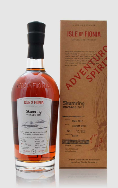 Isle of Fionia Skumring Vintage 2017 Organic Single Malt Danish Whisky