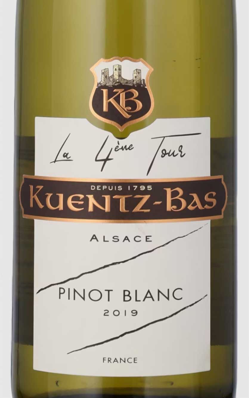 Kuentz-Bas Pinot Blanc La 4eme Tour ØKO Alsace 2020