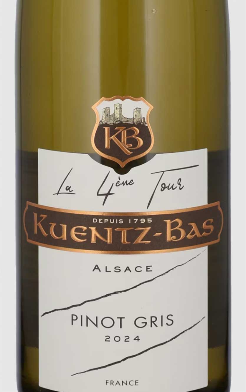 Kuentz-Bas Pinot Gris La 4eme Tour ØKO Alsace 2024