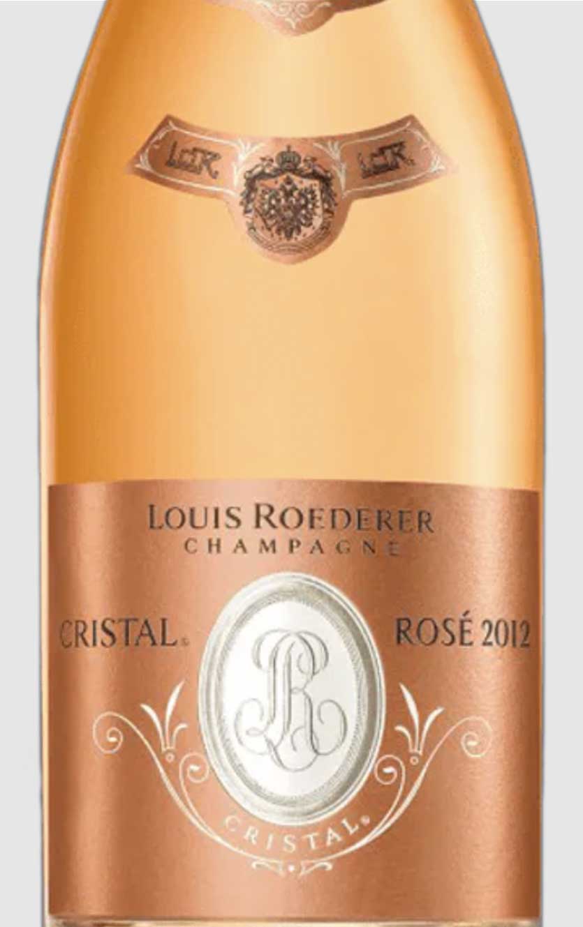 Louis Roederer Cristal Rosé 2012 i flot trækasse - 3 Ltr