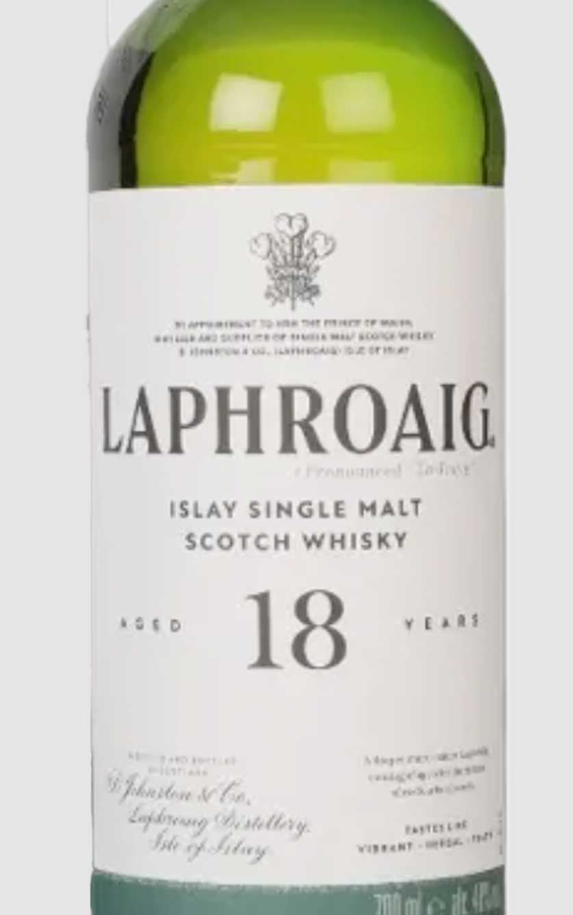 Laphroaig 18 Single Malt whisky