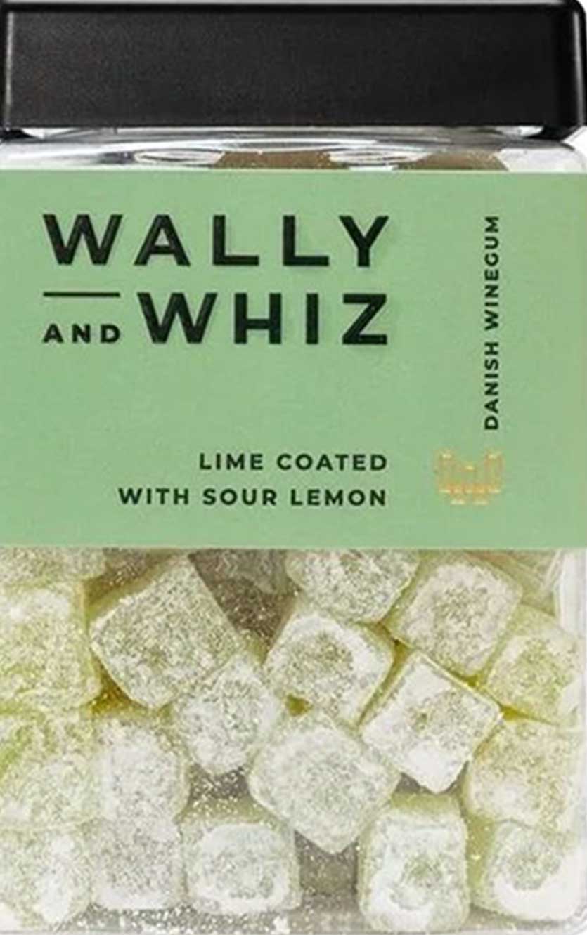 Wally and Whiz Lime med Sur citron 240 g