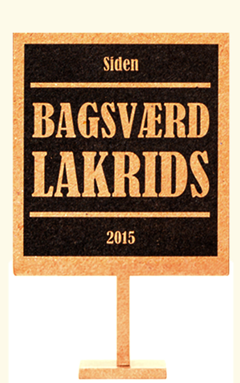 Mandel fra BAGSVÆRD LAKRIDS