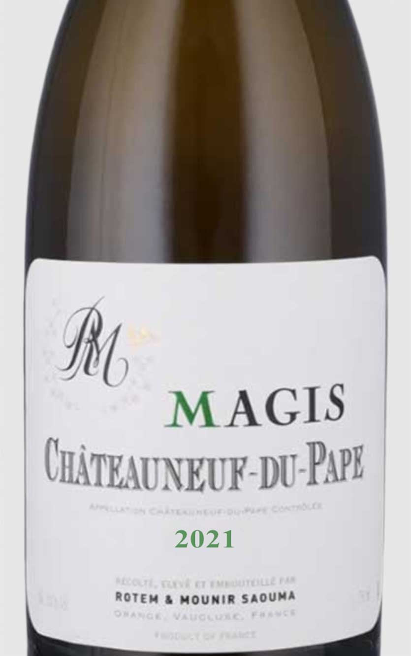 Chateauneuf du Pape Blanc Magis 2021 Rotem & Mounir Saouma