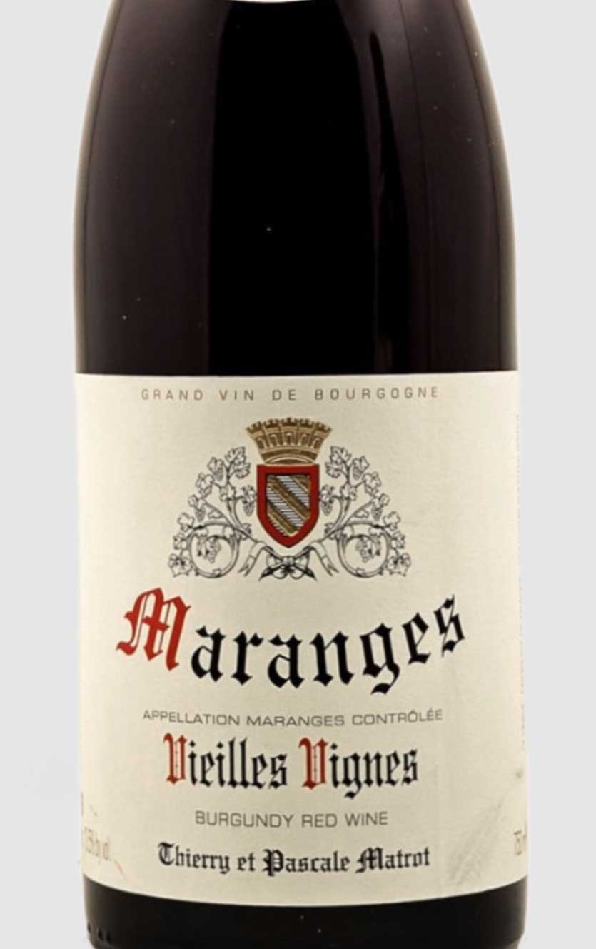 Domaine Matrot Maranges Vieilles Vignes 2016