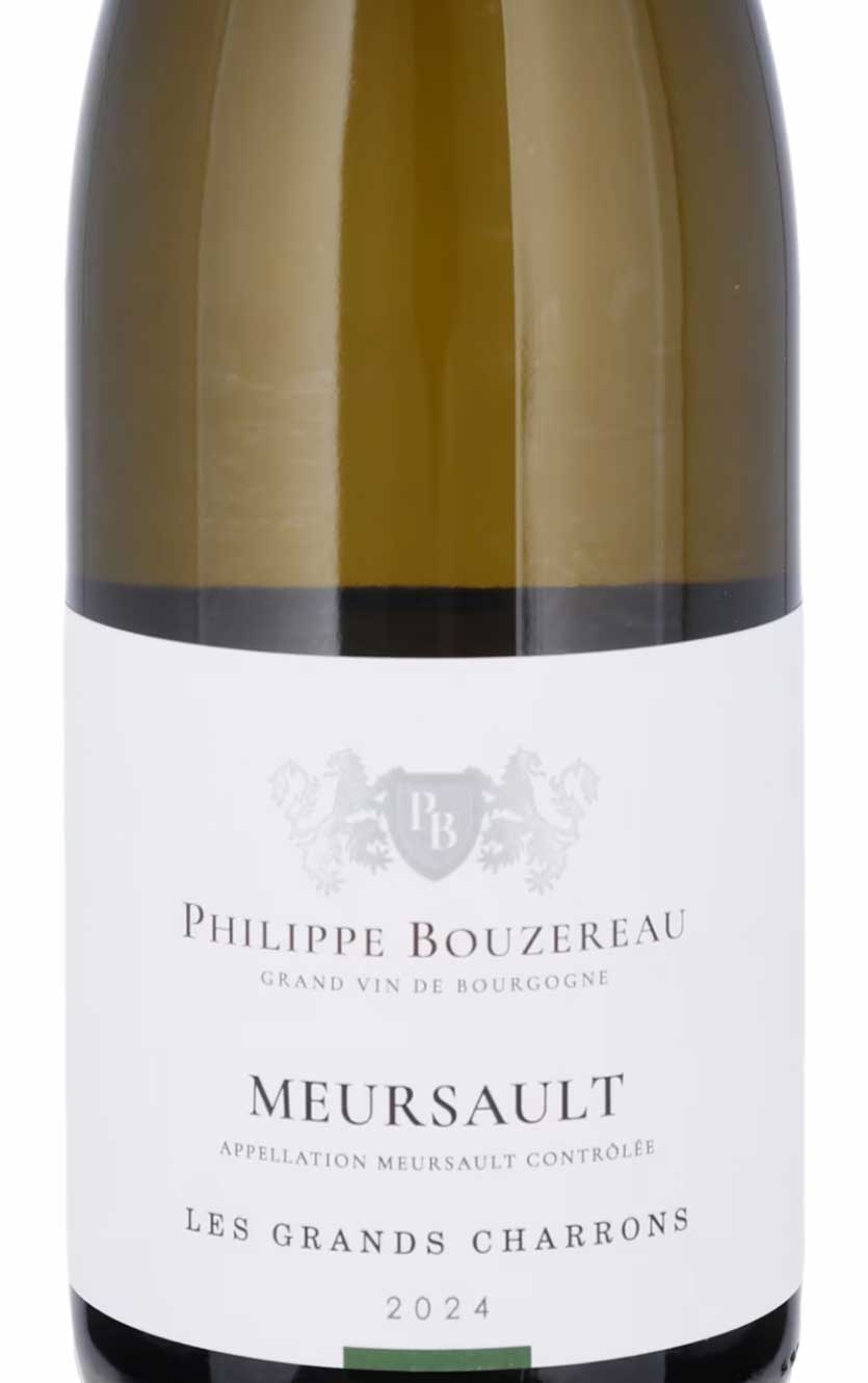 Domaine Philippe Bouzereau Meursault Les Grands Charrons Øko 2024