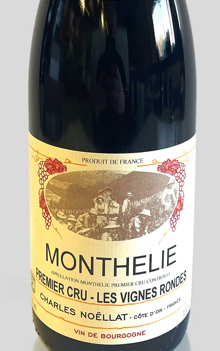 Monthelie 1er Cru “Les Vignes Rondes” 2011 Rouge Maison Charles Noëllat