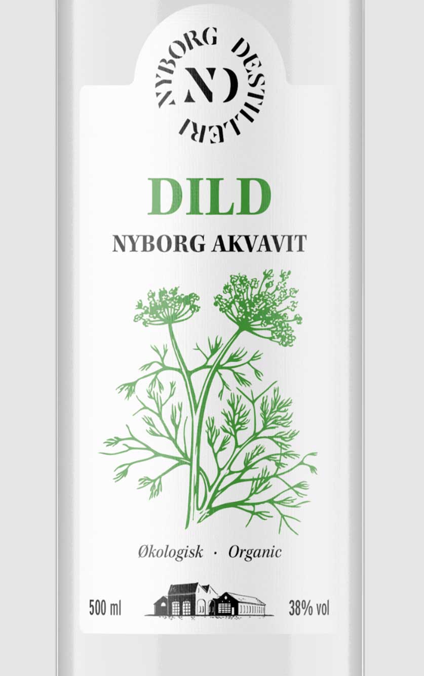 Nyborg Akvavit Dild Organisk