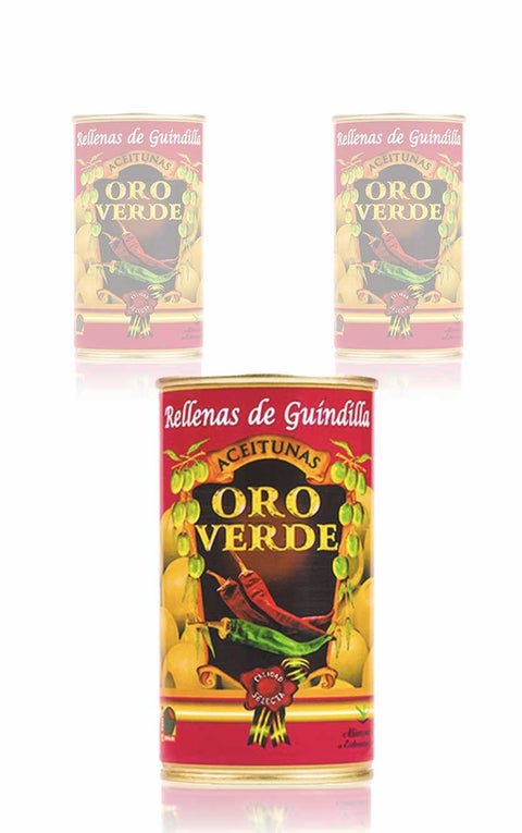 Oro Verde Oliven Chili-Puré
