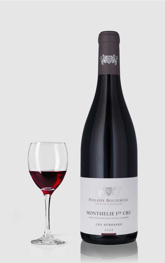 Domaine Philippe Bouzereau Monthelie 1.Cru Les Duresses Rouge 2022