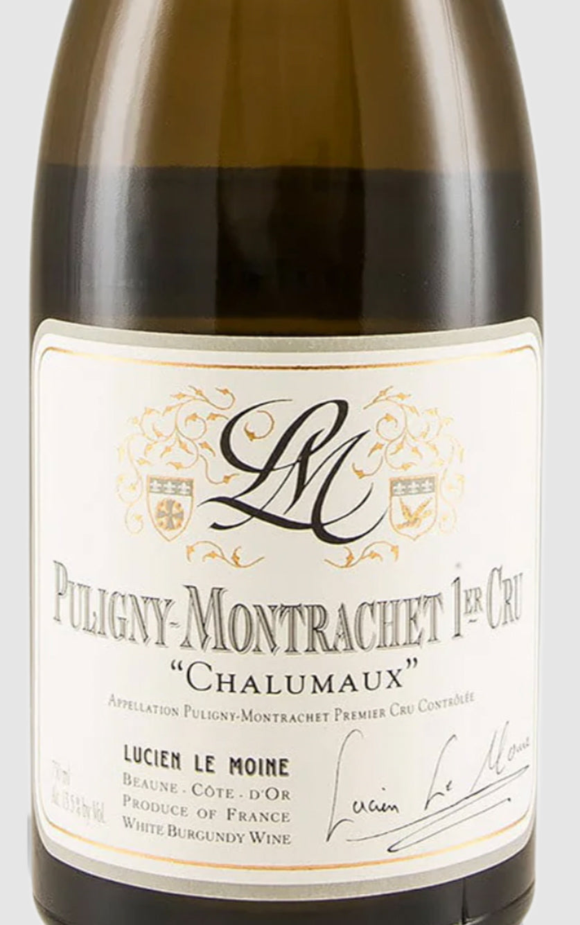 Lucien Le Moine Puligny Montrachet 1er Cru Chalumaux blanc 2023