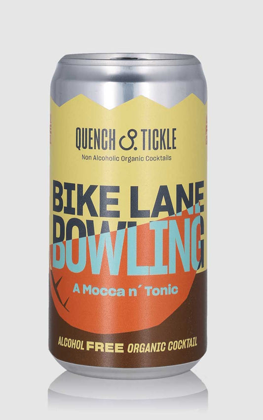 Quench & Tickle Bike Lane Bowling Organic Cocktail - Mocca and Tonic 0%