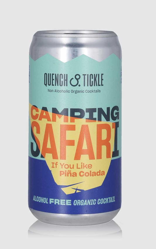 Quench & Tickle Camping Safari Organic Cocktail - If you like Piña Colada 0%