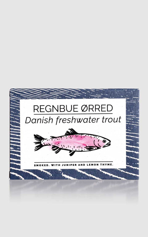 Fangst regnbue ørred