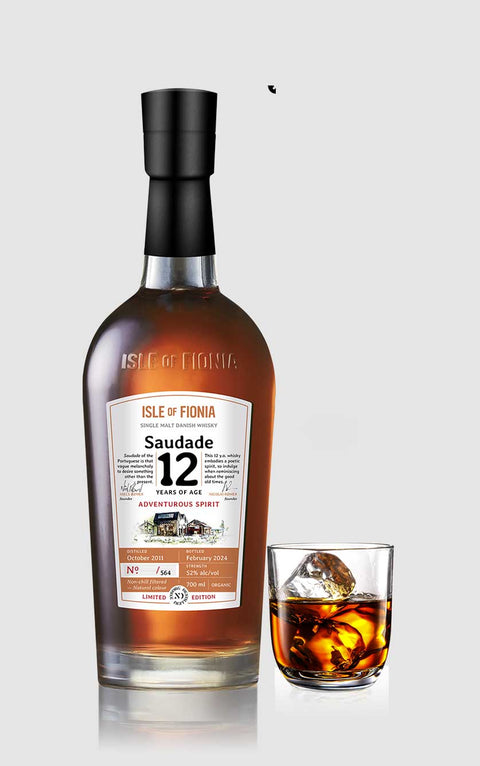 Isle of Fionia SAUDADE 12 år Single Malt Danish Whisky