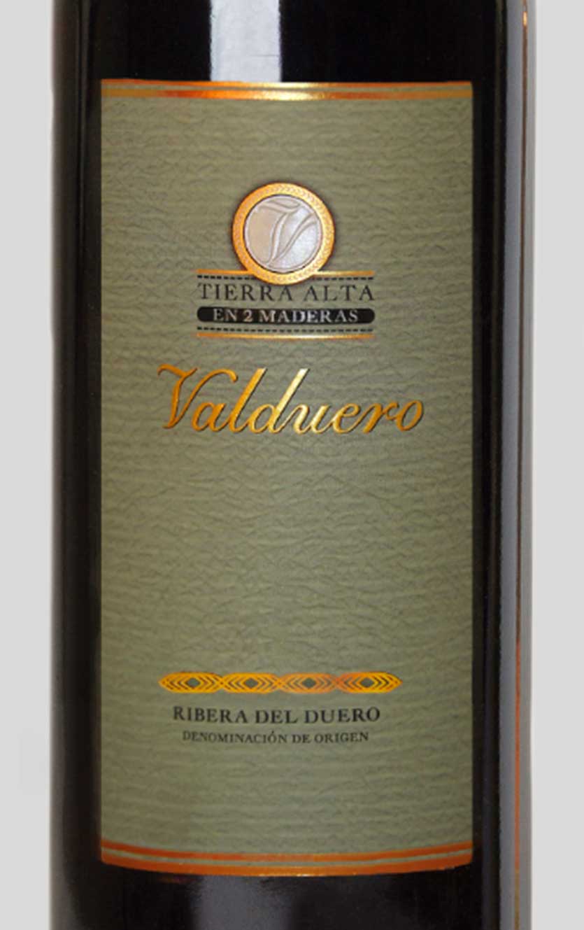 Bodegas Valduero Tierra Alta En 2 Maderas 2021