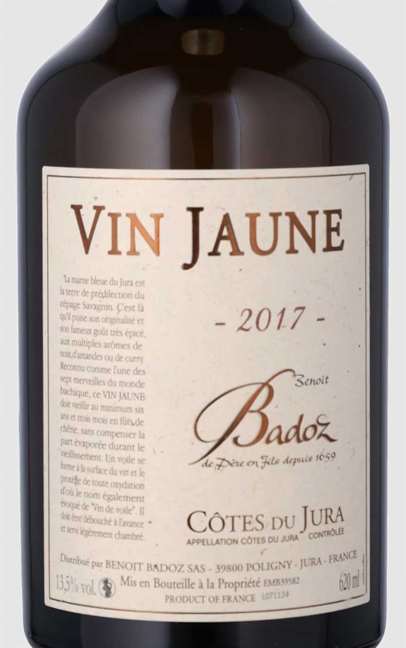 Domaine Badoz Vin Jaune Les Roussots Jura 2017