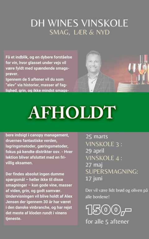 DH Wines VINSKOLE 2026 i 5 dage