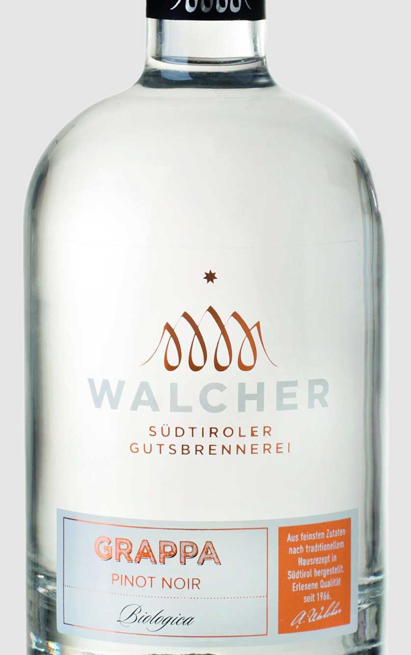 Walcher Grappa Pinot Noir 50cl