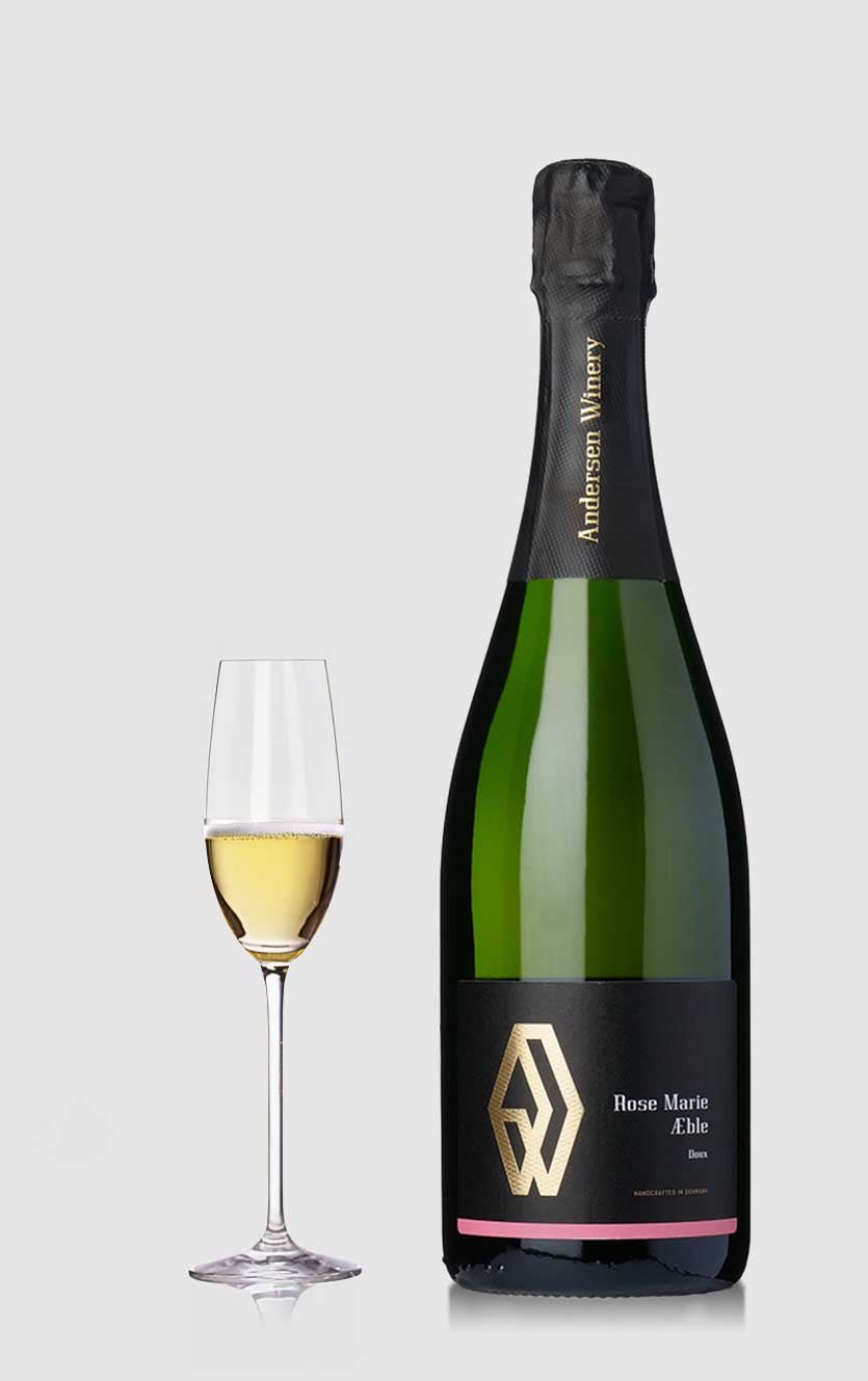 Andersen Winery Rose Marie mousserende økologisk æblevin