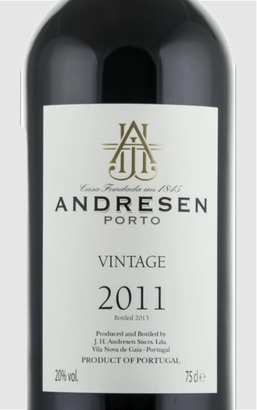 Andresen Vintage Porto 2011 - i flot gaveæske - DH Wines