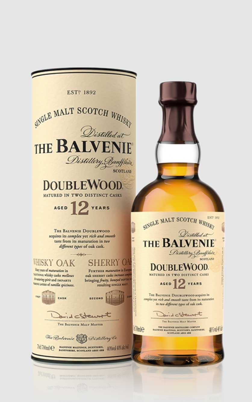Balvenie 12 år Doublewood Single Speyside Malt Whisky - DH Wines