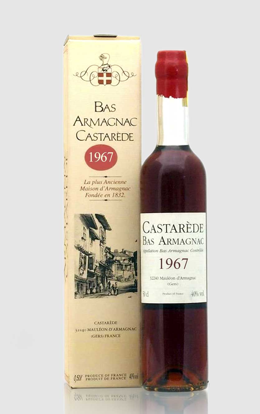 Bas Armagnac Castarede 1967 Vintage 50 cl - DH Wines