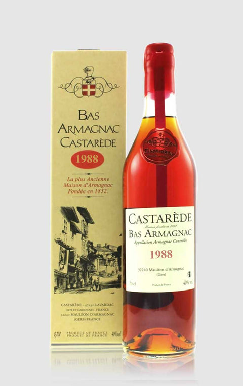 Bas Armagnac Castarede 1988 50 cl