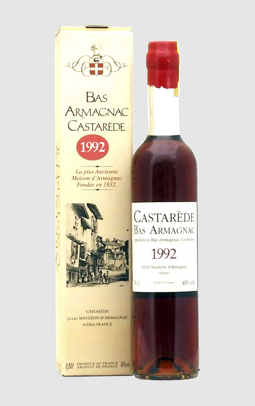 Bas Armagnac Castarede 1992 Vintage 50 cl