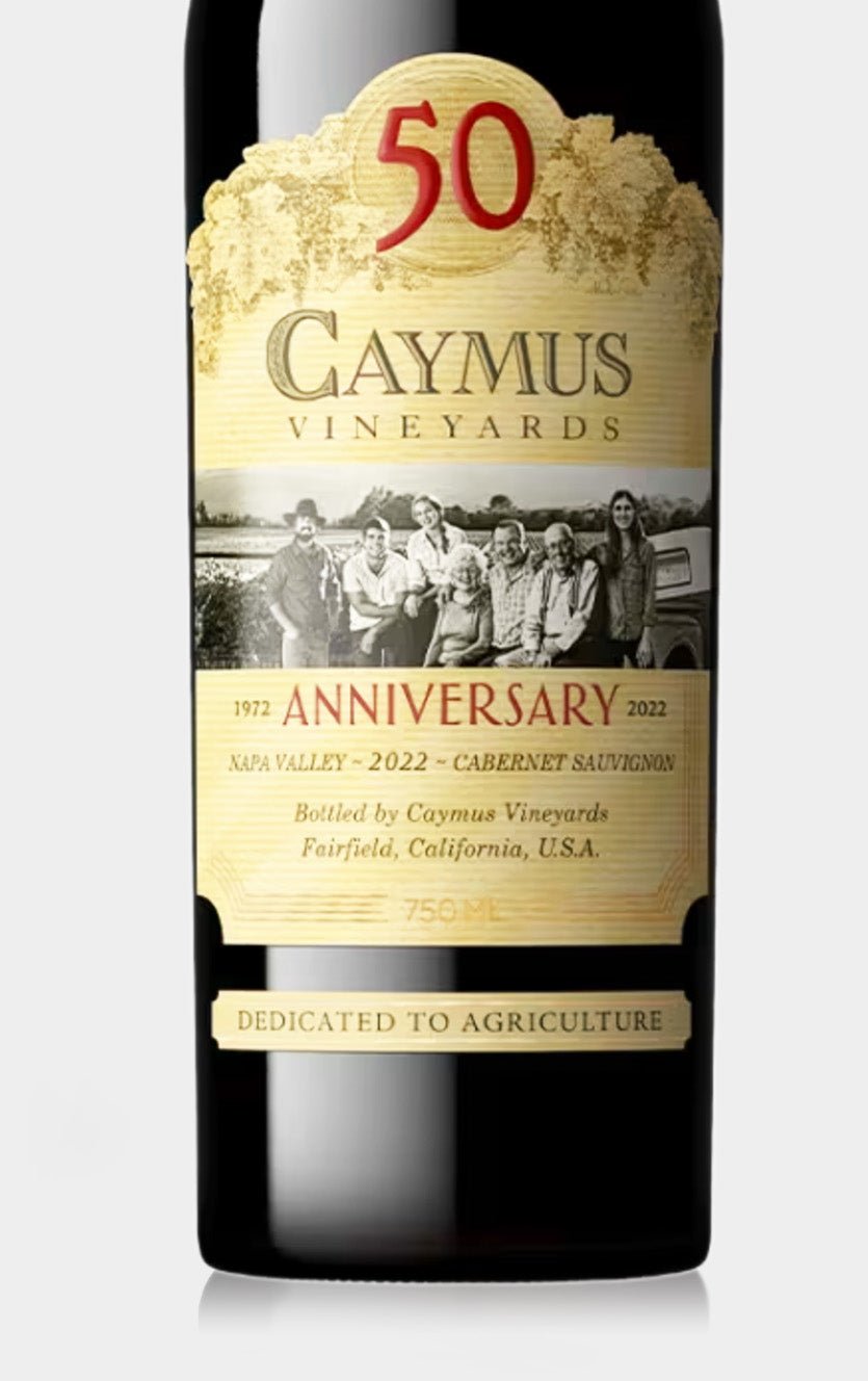 Caymus Vineyards Cabernet Sauvignon 50th Anniversary 2022