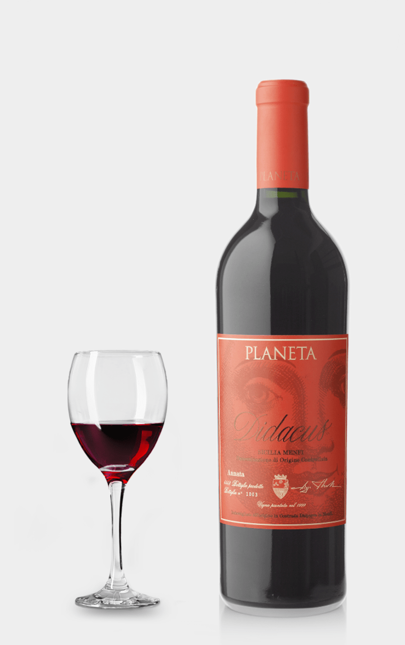 Didacus Rosso, Wooden Box DOC Sicilien, Planeta 2018