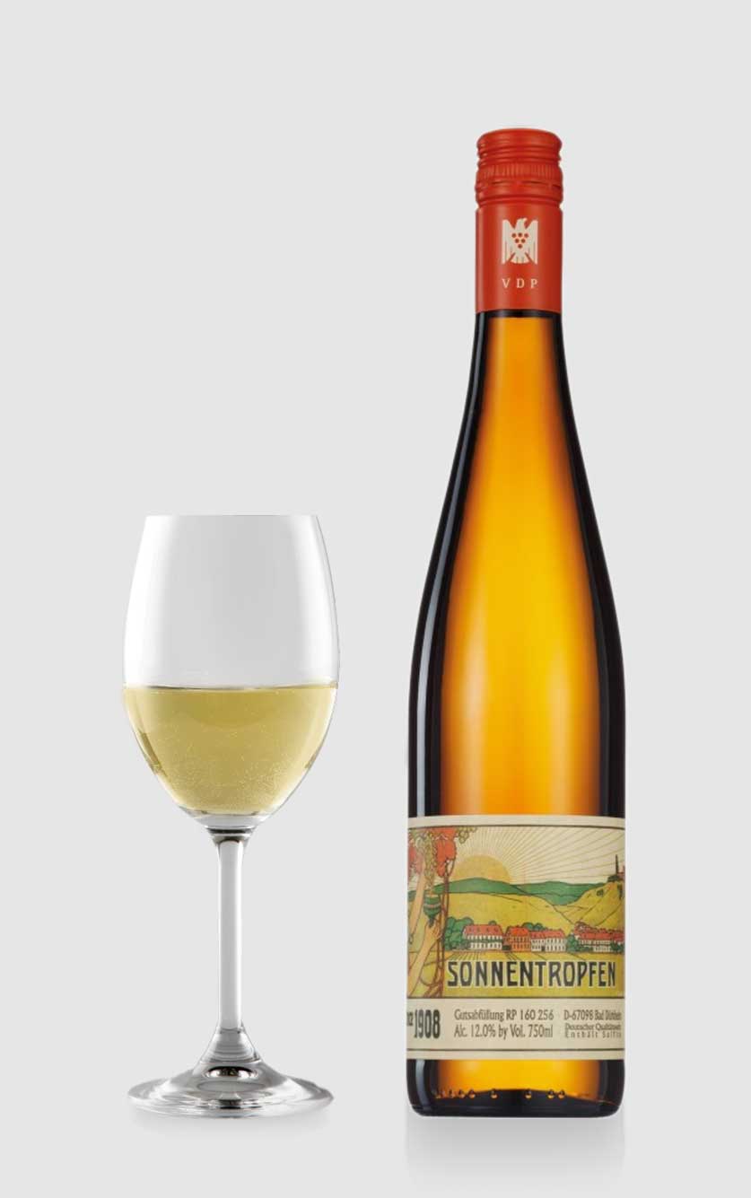 Dürkheim Sonnentropfen Riesling Trocken 2022, Karl Schaeffer, PFALZ ØKO