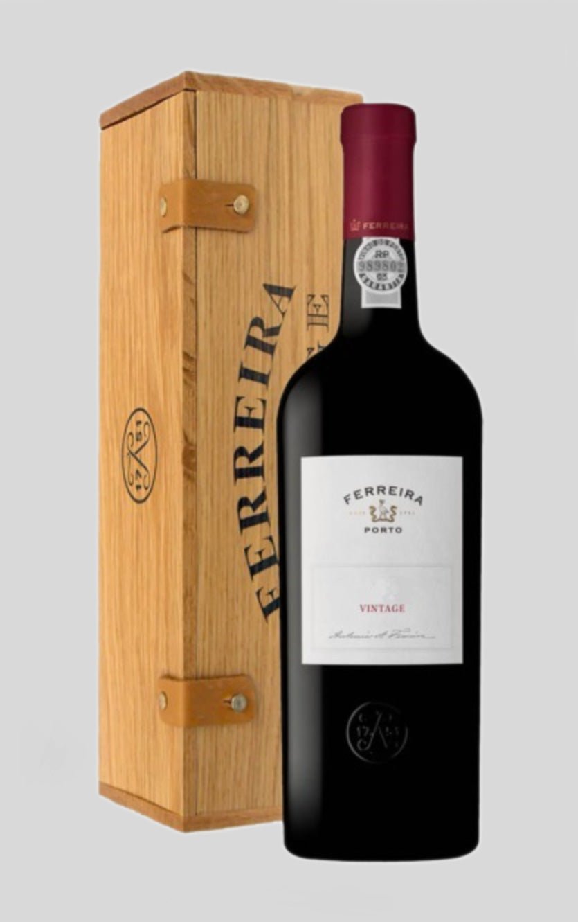 Ferreira Vintage Port 2016 i trækasse