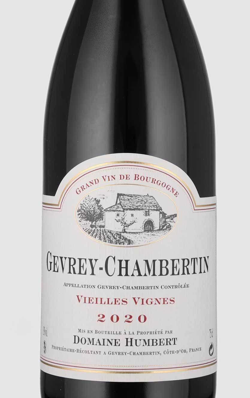Gevrey Chambertin Vieilles Vignes Domaine Humbert 2020 - DH Wines