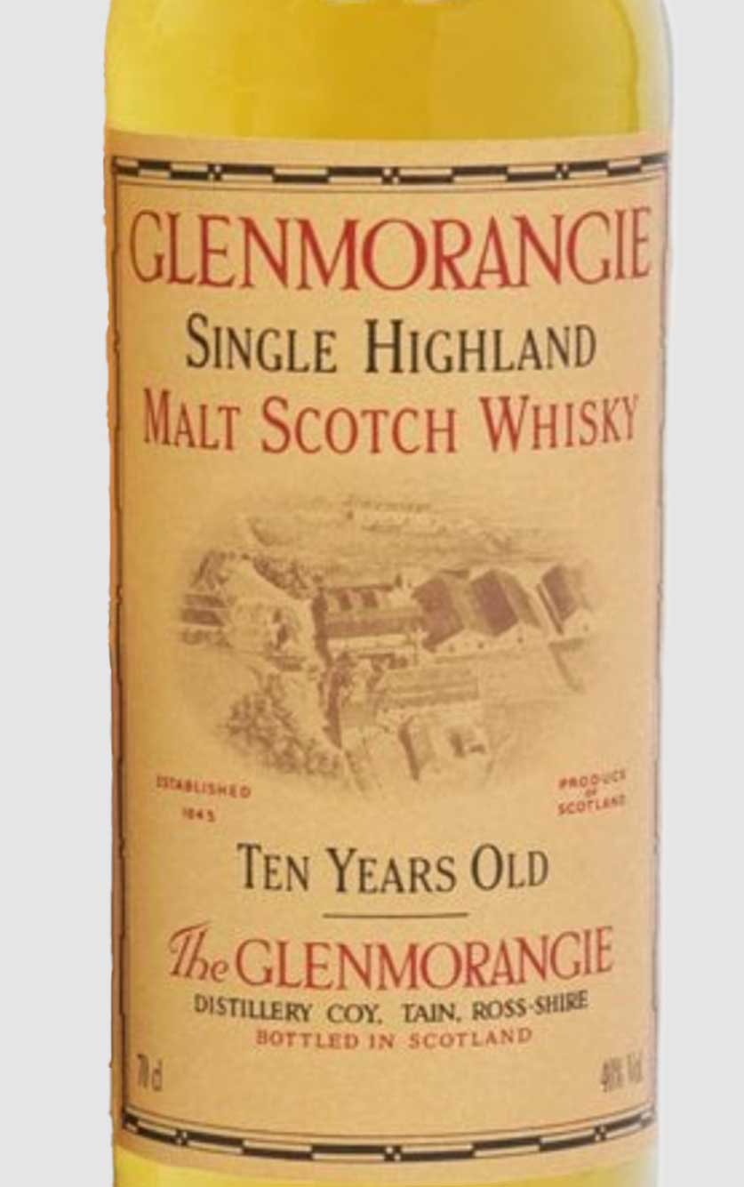 Glenmorangie 10 Year Old - Old Bottling