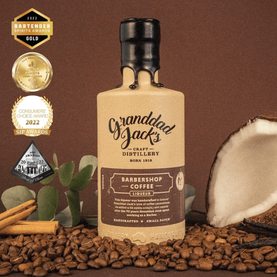 Granddad Jacks Barbershop Coffee Likør